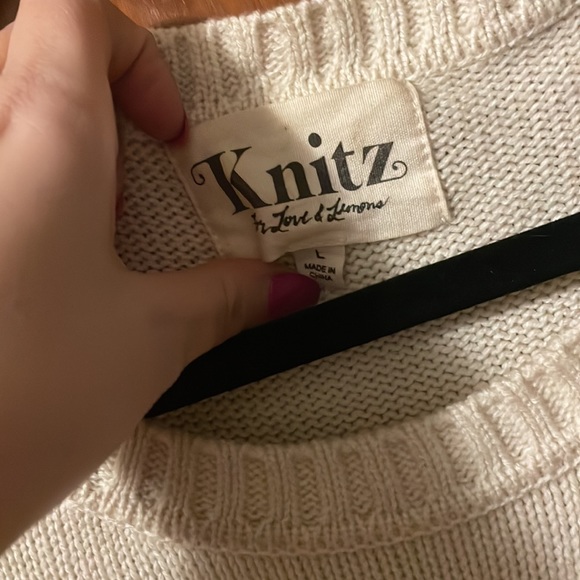 For love and lemons knits sweater dress - Picture 4 of 5